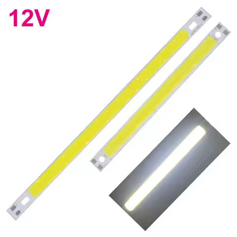 led 12v COB Strip Light 200x10mm 120x10mm Light Emitting Diod 12W 6W 1000-1500LM COB LED Strip Light