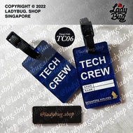Luggage and Bag Tag or Keychain With Rank - EXCLUSIVELY ONLY FOR SIA / SQ Tech Crew (ORIGINAL SELLER