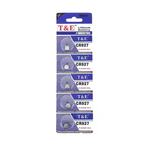 NEW Arrival 5PCS CR927 Battery CR1025 CR1130 batteria CR1216 CR1220 CR1225 CR1620 Lithium Battery Fo