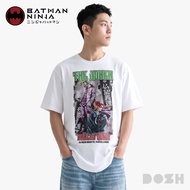 DOSH MENS EXTRASIZED T-SHIRTS BATMAN NINJA เสื้อยืดใหญ่พิเศษ DBMTX5003-OW (3XL-7XL )
