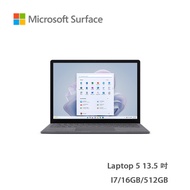 Microsoft微軟 Surface Laptop 5 13.5吋 i7 / 512GB / 16GB RAM 手提電腦 (白金色) 預計30天内發貨 -