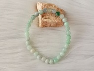 🍀 C181 - Natural Myanmar Jadeite Jade Bracelet 5mm++ - 6mm 天然缅甸翡翠A货手串 手链 5mm++ - 6mm