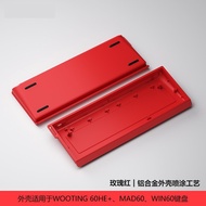 H60Keyboard Case Adaptation wooting60HE+MAD60Customized Aluminum Alloy Keyboard Case