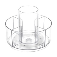 Furniture Source Varina Deep Turntable (Clear) Desk Organizer