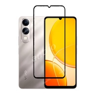 Vivo Y04 4G 2in 1กระจกเทมเปอร์ฟิล์มสำหรับ Vivo Y04 VivoY04 4G 2025 ปกป้องหน้าจอกล้อง HD แบบนิ่มฟิล์ม