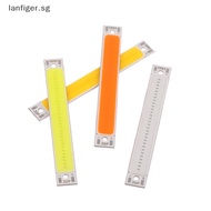 LL 3V-4V DC 60mm 8mm LED COB Strip 1W 3W Warm Cold White Blue Red COB LED Light Source For DIY Bicyc
