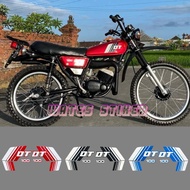 Yamaha Striping Sticker Best Fullset 100 DT100DT