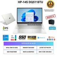 HP 14S-DQ5118TU INTEL CORE i5-1235U RAM 8GB SSD 512 FHD IPS 14.0