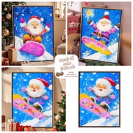 Sawg-framed-32*40/40*50cm-digital painting-coloring by number painting-coloring by number painting o