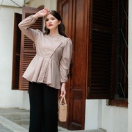 Phia Blouse - Women's Peplum Blouse, Latest Women's Top Blouse