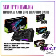 NVIDIA & AMD Desktop PC Graphic Card GPU RTX3050 / RTX4060TI / RTX5050 / RTX5060TI / RTX5070 / RTX50