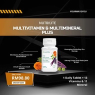 Amway Nutrilite Daily Multivitamin & Multimineral Plus - 90 Tab