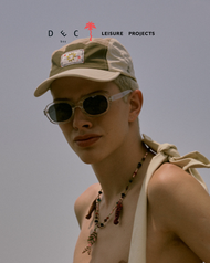 (Leisure Projects X Decemboy) coastal five panel หมวกผ้าไนลอน ทรง five-panel ตัดต่อหลากสี