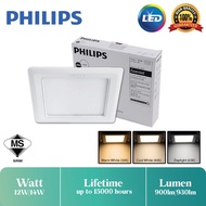 PHILIPS MARCASITE ROUND/SQUARE LED DOWNLIGHT [RD 5" 12W-59522] [SQ 5" 12W-59527] [SQ 6" 14W-59528]