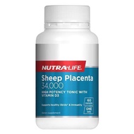 Nutralife Sheep Placenta 34000 60caps