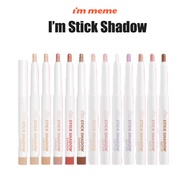 [I’m Meme] I’m Stick Shadow 0.9g | Korean Eyeshadow Stick – Waterproof, Long-Lasting Eye Makeup (Shi