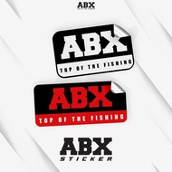 STICKER ABX FISHING RECTANGLE