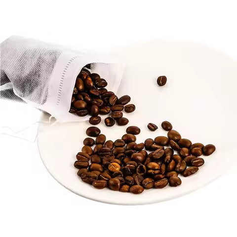 100Pcs Cold Brew Coffee Filters Non Woven Coffee Filter Mesh Tea Filter Bags Disposable Mesh Brewing