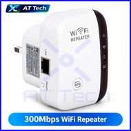 AT Tech 300Mbps Wireless WiFi Network Repeater Wifi Signal Wi-Fi Repeater Amplifier Small Gimmick Ro