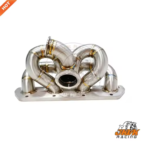 JKVK RACING 42mm OD 3mm Thick SS304 Vband Flange G olf5 EA888 EA113 2.0T T3 Exhaust Turbo Manifold F