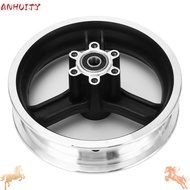 ANHUITYJ Electric Scooter Front Wheel Hub, 6 Holes Lightweight Electric Scooter Disc Brake Hub, Dura