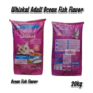 Whiskas Adult Dry Cat Food in Ocean Fish Flavor 20kg
