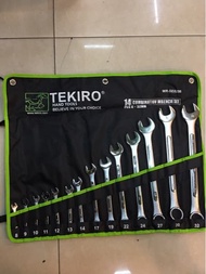 TEKIRO tool box 3 susun kunci ring pas set tang rivet dll ko chandra