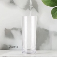 [Dolity2] Tall Flower Vase Candle Holder Desk Plant Pot Holder Acrylic Cylinder Vase for Artificial Room Home Wedding Floor