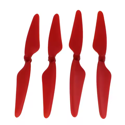 AM-4Pcs For H501S X4 RC Quadcopter Propellers Blades 2CW/2CCW, Red