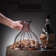 High-value Red Wine Cork Storage Basket Wine Bottle Cork Collection Basket Household Wine Cabinet De