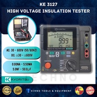 KYORITSU 3127 High Voltage Insulation Tester Ready Stock Original  3 Months Warranty