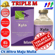 Xyla 50 ml ORIGINAL TRIPLE M - obat hewan