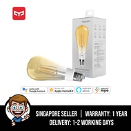 Yeelight ST64 LED Filament Smart E27 Light Bulb 6W 2000K YLDP23YL – Works with Apple HomeKit, Xiaomi