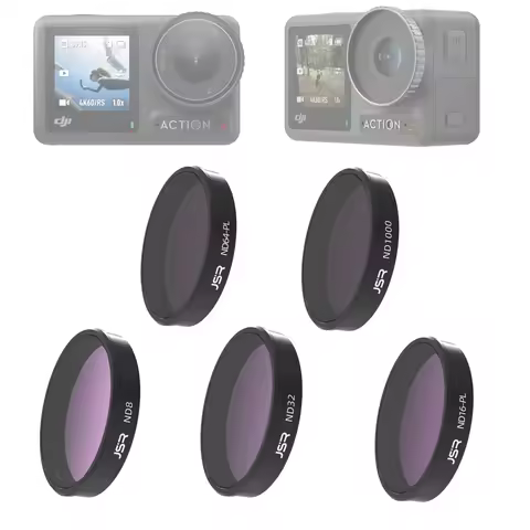 Action4 Action3 Glass ND8 16 32 64 ND1000 ND8PL Lens ND Filter Neutral Density for DJI Osmo Action 3