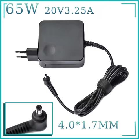 20V 3.25A 65W AC Laptop Charger Compatible Lenovo IdeaPad 330s 320 100-15 B50-10 YOGA 710 510-14ISK 