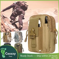Army Style Oxford Fabric Utility Bag Compact Waist Pouch Belt Hiking Camping beg tambahan gantung Ta