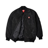 Kick Denim - Jaket Bomber Pria Lengan Panjang Hitam | Black Yudask
