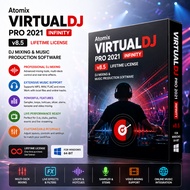 🔥 Atomix VirtualDJ Pro 2021 Infinity v8.5 Lifetime For Windows 64-Bit | DJ Mixing & Music Production