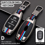 Car Accessories Key Case Cover For Hyundai KONA KAUAI Solaris Azera Elantra Grandeur Ig Accent Santa Fe 2017 2018