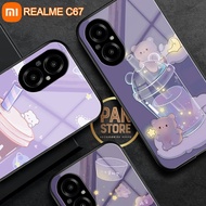 Latest Realme C67 4G Glossy Glass Softcase [SK-45] Realme C67 4G Phone Case - Phone Protector - Phon