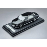 [Ready Stock] IG Toyota century Toyota century 1/43ignition century Kamiway Toyota UWG60 Black, Rear