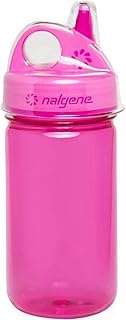 Nalgene Kids Sustain Grip-N-Gulp Water Bottles Made with Material Derived from 50% Plastic Waste, Le