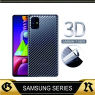 PROMO Garskin Skin Carbon SAMSUNG M51, M31, M21, A21, A51, A31, A11, M11, A21s Carbon Back Protector