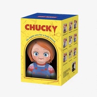 POPMART Halloween Chucky Ghost Kid Reincarnation Series Mystery Blind Trendy Figurine Collection Toy