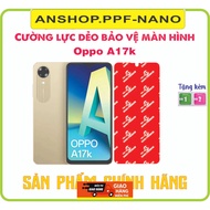 Toughened flexible phone screen protector for oppo A17k