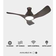 * Installation Available* KDK 48" Airy E48GP DC Ceiling Fan with Dimmable LED Light &amp; Wi-Fi