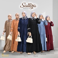 Quail Hijab - Salliza Dress Bordir | Gamis Premium | Abaya Baju Lebaran