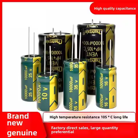 10Pcs 6.3V 10V 16V 25V 35V 2200UF 4700UF 6800UF 10000UF 22000UF power amplifier electrolytic capacit