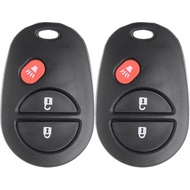 SCITOO Compatible with 2X3 Button New Key Fob Keyless Entry Remote Replacement Transmitter Clicker B