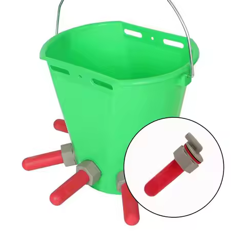 Goats Sheep Cow Calves Farm Animal Milk Bottle Teats Mouth Bucket Nipple Lamb Calf Bull Cows Milking